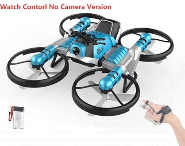 Motorcycle aircraft 2 in 1 Deformation Drone With 4K HD Camera 3D Flip One Key Return Headless Mode RC Quadrocopter - RCDrone