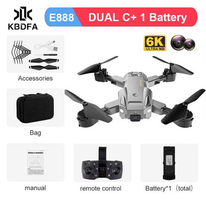 KBDFA RC Drone FPV Professional Drones 4K HD Aerial Photography Obstacle Avoidance Quadcopter Helicopter RC Distance Toys - RCDrone