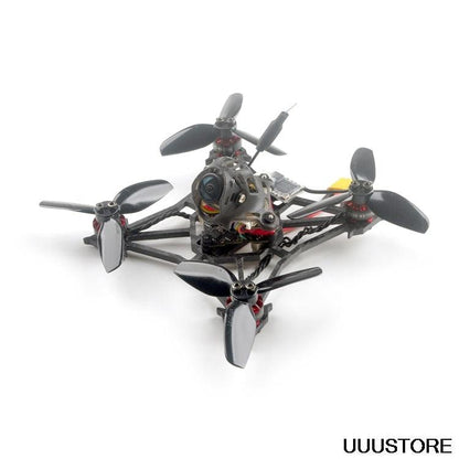 Updated Version Happymodel Larva X Drone - 100mm Crazybee F4 PRO V3.0 2-3S 2.5 Inch AIO FPV Racing Drone BNF w/ Runcam Nano2 Camera - RCDrone