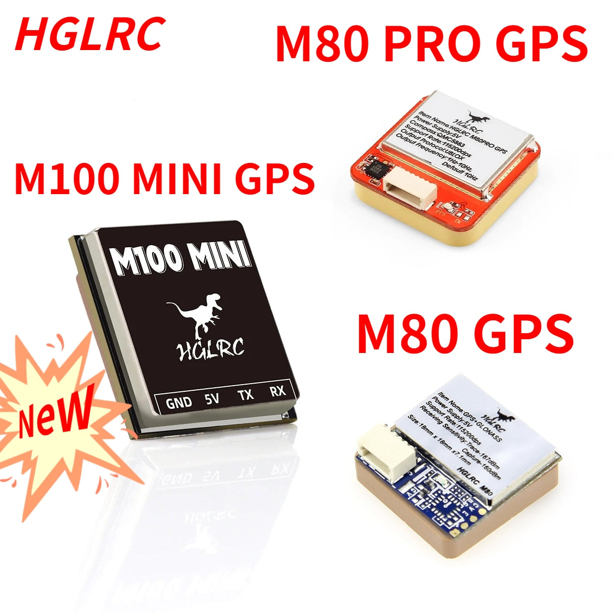 HGLRC M8O PRO GPS 82 M1OO MINI GPS M1oo