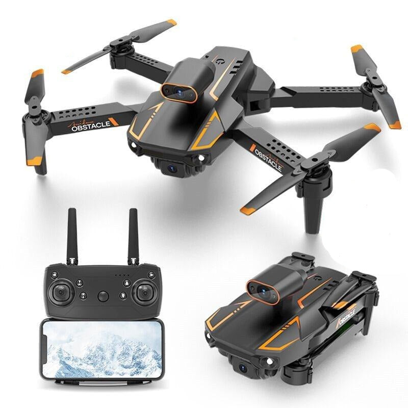 S91 Drone - Professional Dual 4K Camera Foldable RC Quadcopter Dron FPV 5G WIFI Obstacle Avoidance Remote Control Helicopter Toy - RCDrone