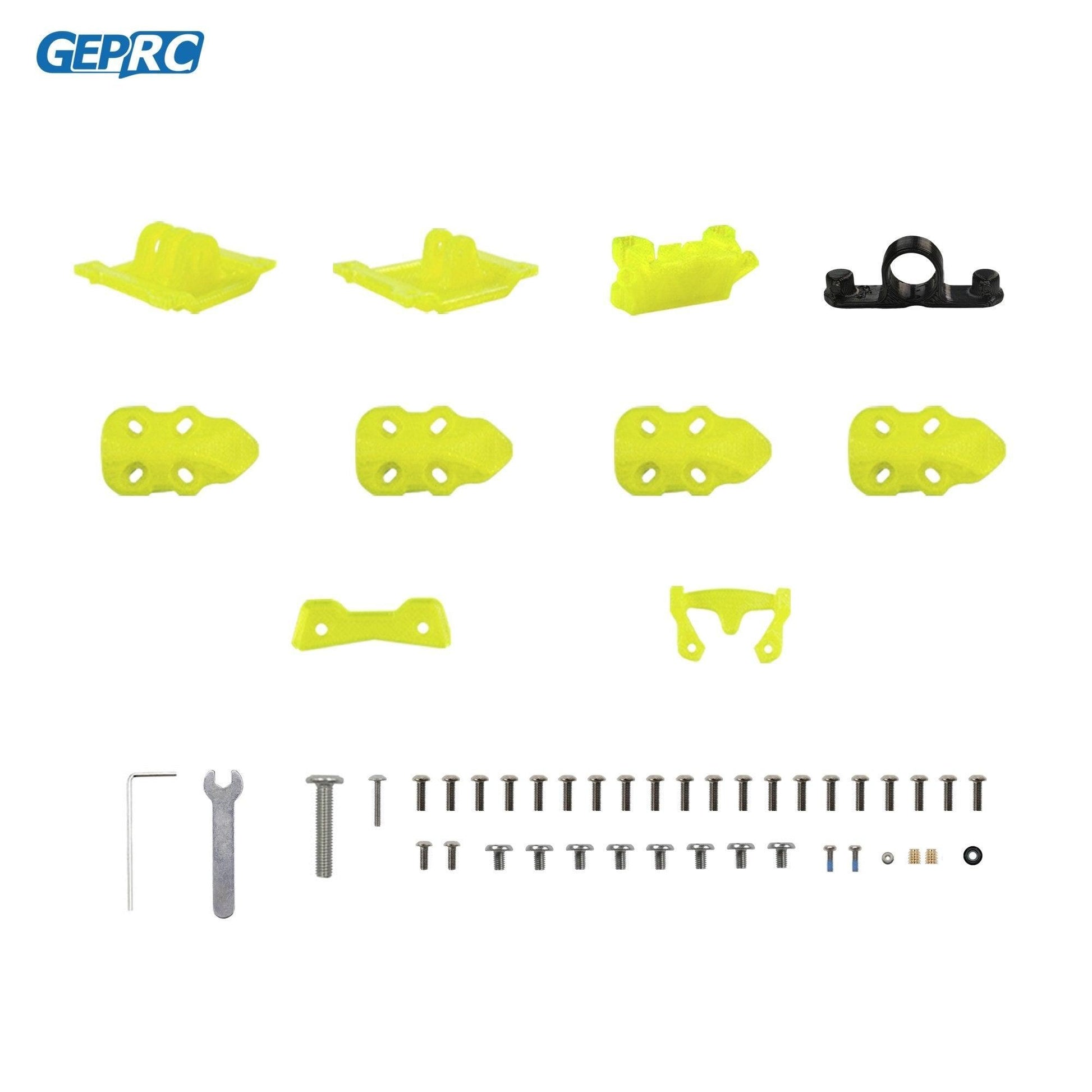 GEPRC GEP-MK5 FPV Frame Kit Parts Suitable For Mark5 Series Drone For DIY RC FPV Quadcopter Series Drone Replacement Accessories Parts - RCDrone
