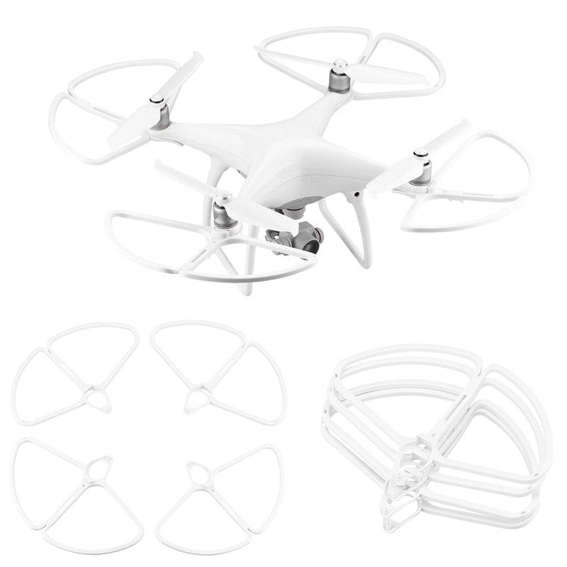 4pcs Propeller Guard for DJI Phantom 4 4 Pro 4A Advanced Drone Snap on Blade Protector Quick Release Props Bumper - RCDrone