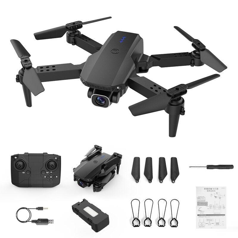 K5 Mini Drone - 4K HD Dual Camera 2.4G Wifi FPV Air Pressure Fixed Height Foldable Quadcopter RC Helicopter Gifts Toys - RCDrone