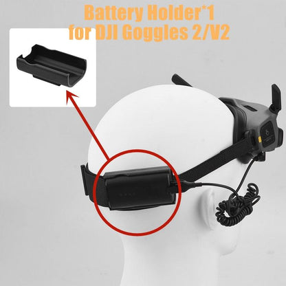 for DJI AVATA Goggles 2/V2 HeadBand Battery Holder Bottom Protector Propellers Drone Accessories - RCDrone
