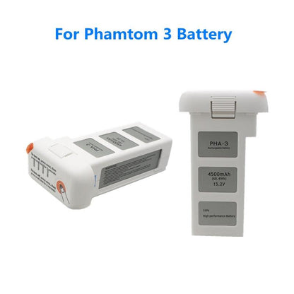 DJI Phantom 3 battery - 15.2V 4500mah intelligent flight battery life for phantom 3 series drone replacement battery 24 minutes Modular Battery - RCDrone