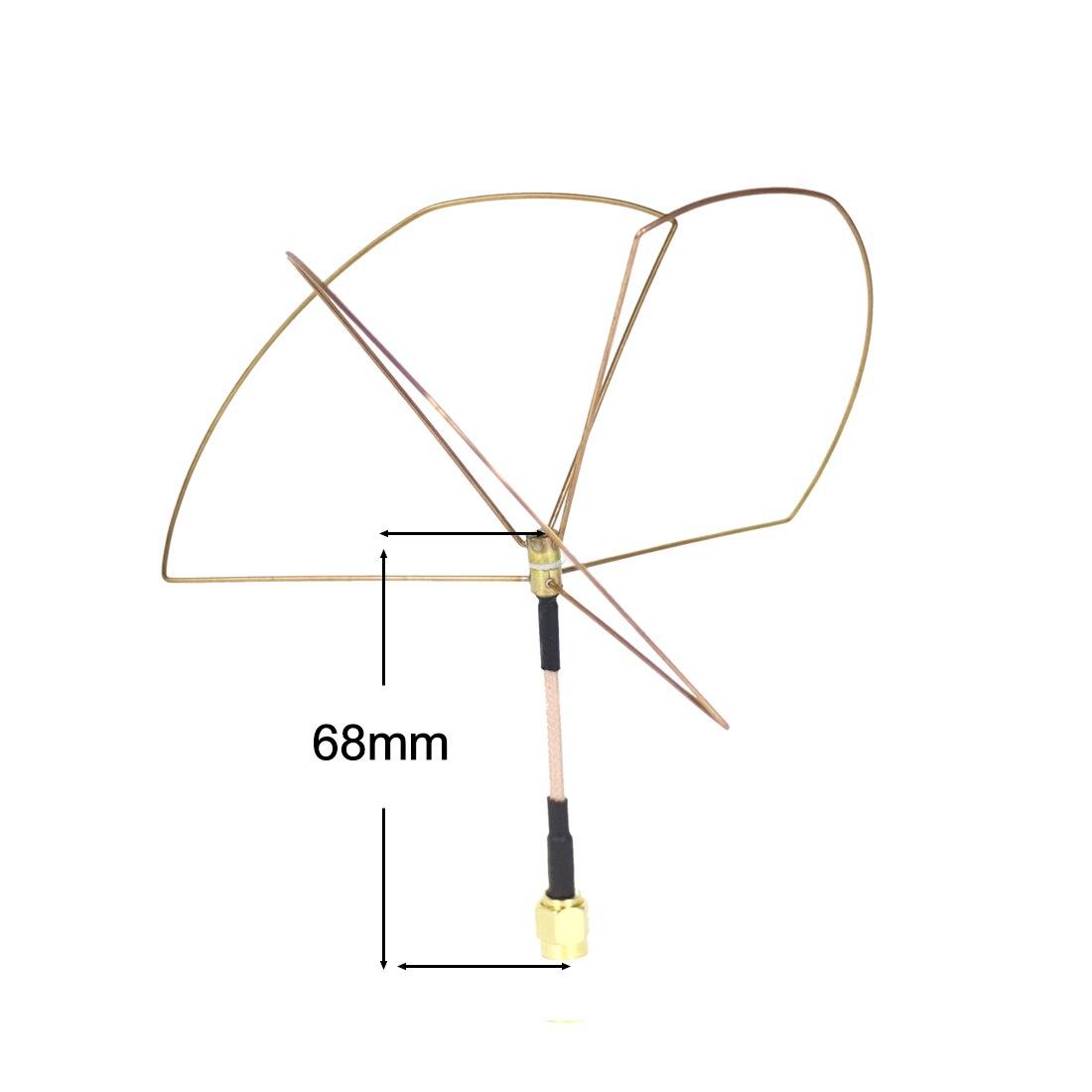 ShenStar 1.2GHz Clover Leaf Antenna 3 /4 Leaves Circular Polarized SMA male for FPV Racing Drone 1.2G Video Transmitter Receiver - RCDrone