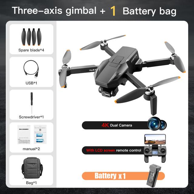 Drone GPS 8K HD Avec Caméra + 3 Batteries, 5G WIFI FPV Moteur Sans Balais Evitement Obstacles 360 Item 14011188 Drone GPS 8K HD Avec Caméra + 3 Batteries, 5G WIFI FPV Moteur Sans Balais Evitement Obstacles 360 Item 14011188