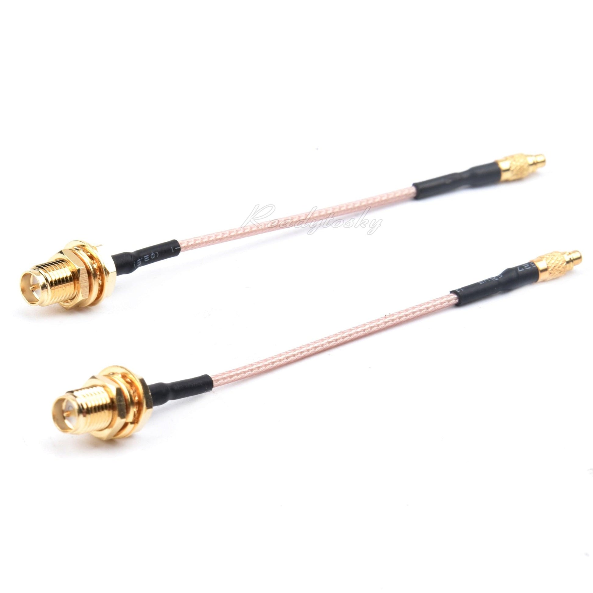 5.8GHz 2.15dBi VTX MMCX Angel / Striaght to SMA Female / RP-SMA Adpater Linear Antenna Flange Connector Cable for PFV RC Drone Parts - RCDrone