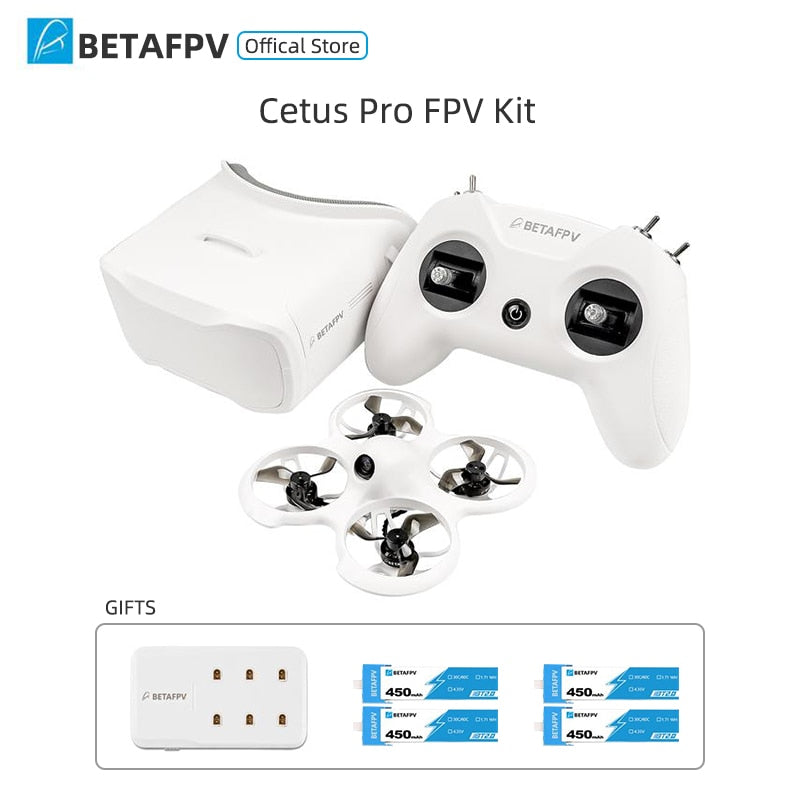 BETAFPV Cetus Pro Racing Drone - FPV Kit RTF Indoor Outdoor