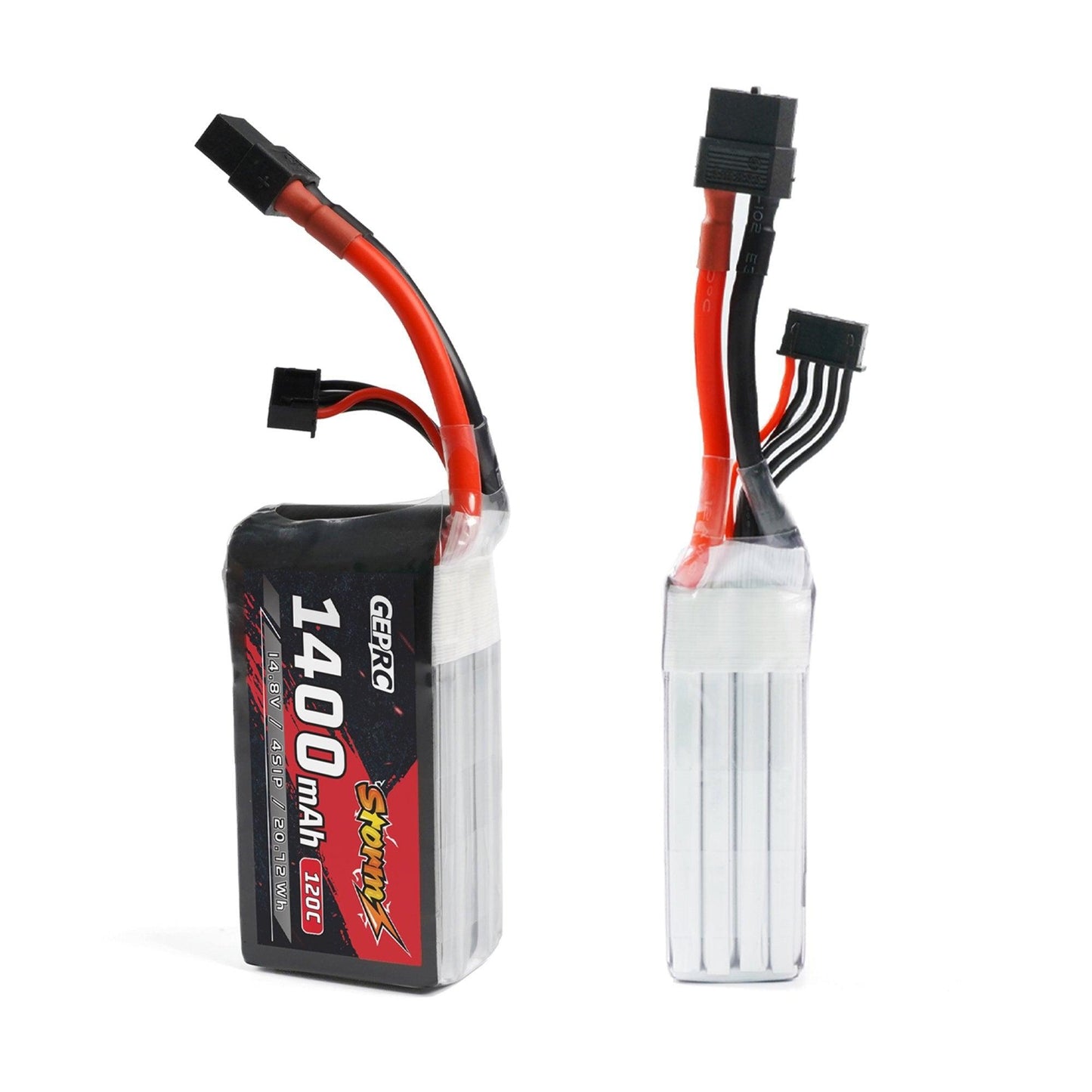 GEPRC Storm 4S 1400mAh 120C Lipo Battery - Suitable For 3-5Inch Series Drone For RC FPV Quadcopter Freestyle Series Drone Parts FPV Battery - RCDrone