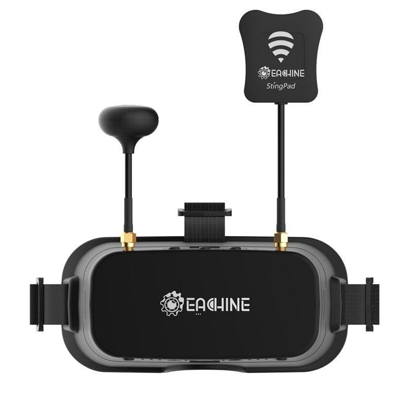 Eachine EV800DM FPV Goggle - Varifocal 5.8G 40CH Diversity FPV Goggles with HD DVR 3 Inch 900x600 Video Headset Build in Battery FPV Drone VR - RCDrone