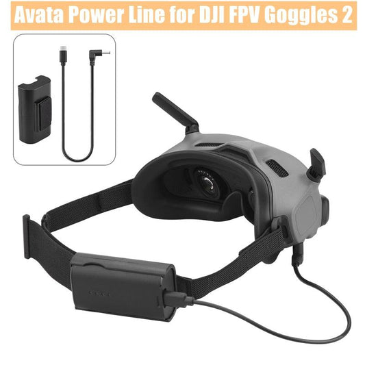 Power Charging Cable for DJI Goggles 2 - Fast Charge Power Supply Cable for DJI Avata Drone Accessory - RCDrone