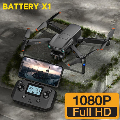 S802 Pro Drone - 4K HD Professional HD Camera GPS Laser Obstacle Avoidance 3-Axis Gimbal 5G WiFi FPV Dron RC Quadcopter Professional Camera Drone - RCDrone