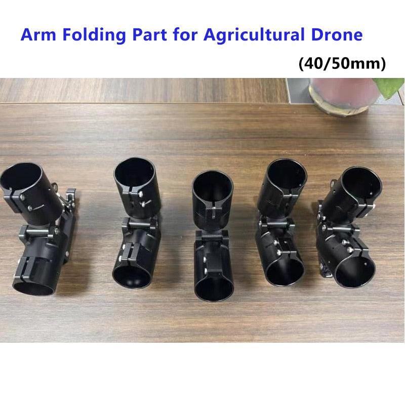 1pcs Connector Adapter for Agricultural Drone - For 40mm/50mm Folding Arm Carbon Tube Clip Pipe Clamp Fixture Joint - RCDrone