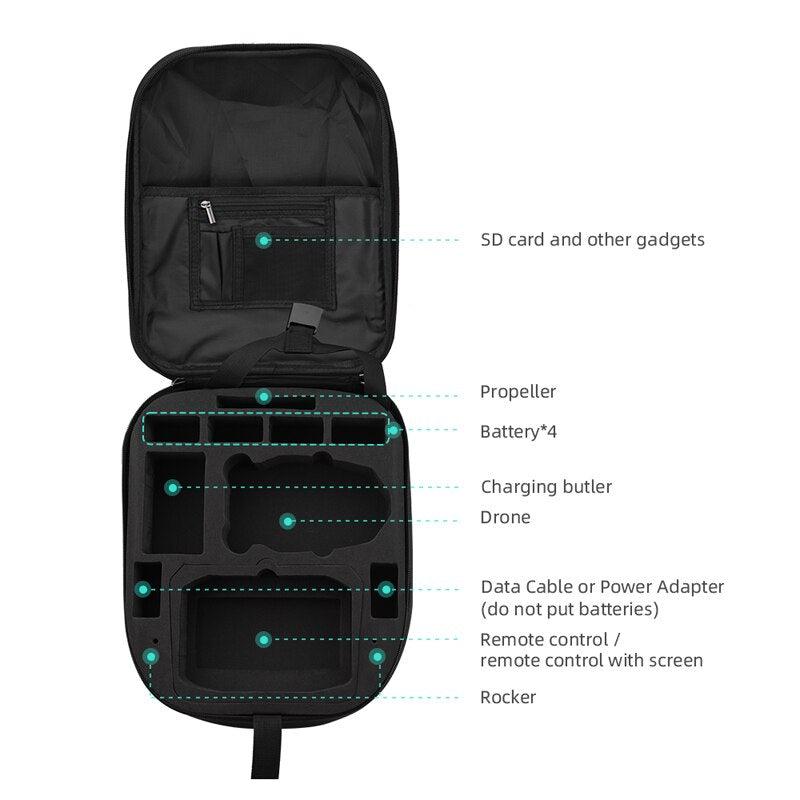 best backpack for dji mini 3 pro Shell Backpack Storage Bag for DJI Mavic Mini 3 Pro Waterproof Carryin – RCDrone