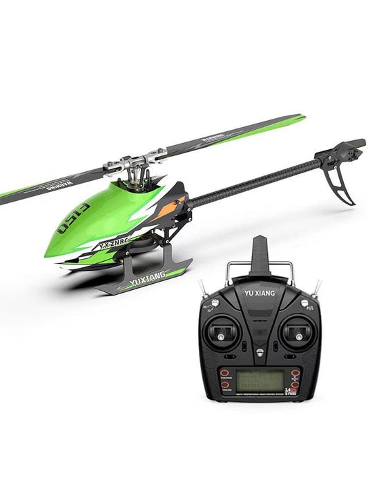JDHMBD F150 F05 RC Helicopter - 2.4G 6CH 6-Axis Gyro 3D6G Dual Brushless Motor Flybarless RTF Compatible With FUTABA S-FHSS Toys - RCDrone