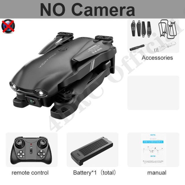 4DRC V13 Mini Drone With Wide Angle HD 4K 1080P Dual Camera WiFi Fpv RC Foldable Quadcopter Dron Gift Toys - RCDrone