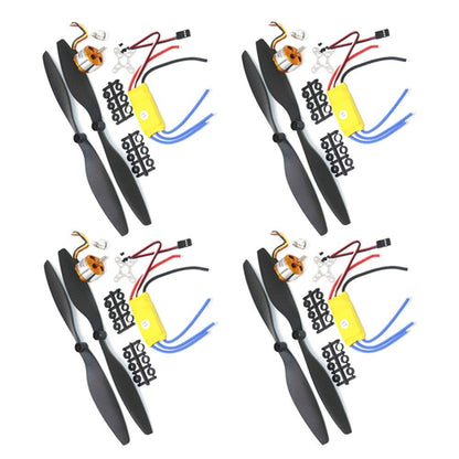 4 ensemble/lot A2212 1000KV moteur Brushless Outrunner + 30A ESC + 1045 hélice Quad-Rotor ensemble pour RC avion Multicopter 4 ensemble/lot A2212 1000KV moteur Brushless Outrunner + 30A ESC + 1045 hélice Quad-Rotor ensemble pour RC avion Multicopter