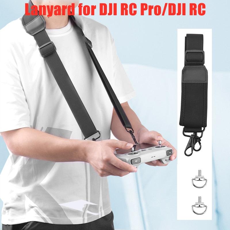 Remote Controller Lanyard Neck Strap for DJI Mini 3 Pro/Mavic 3 Safety Strap Belt for DJI RC Pro/DJI RC Drone Accessories - RCDrone
