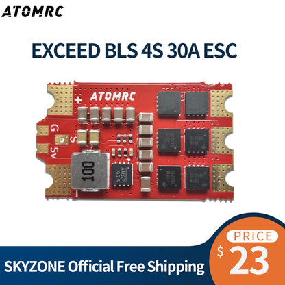 Contrôleur de vitesse électronique ATOMRC RC EXCEED BLS 4S 30A ESC