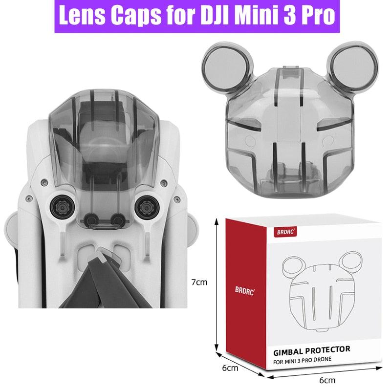 Lens Caps Cover for DJI Mini 3 Pro Drone - Camera Dust-proof Protective Guard Quadcopter Protector Drone Accessories - RCDrone
