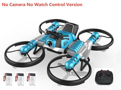 Motorcycle aircraft 2 in 1 Deformation Drone With 4K HD Camera 3D Flip One Key Return Headless Mode RC Quadrocopter - RCDrone