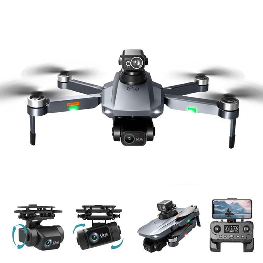 GoolRC VISUO K1 PRO - Drone GPS con cámara 4K HD y cardán de 2 ejes, dron  WiFi FPV 5G para adultos, cuadricóptero RC plegable con motor sin