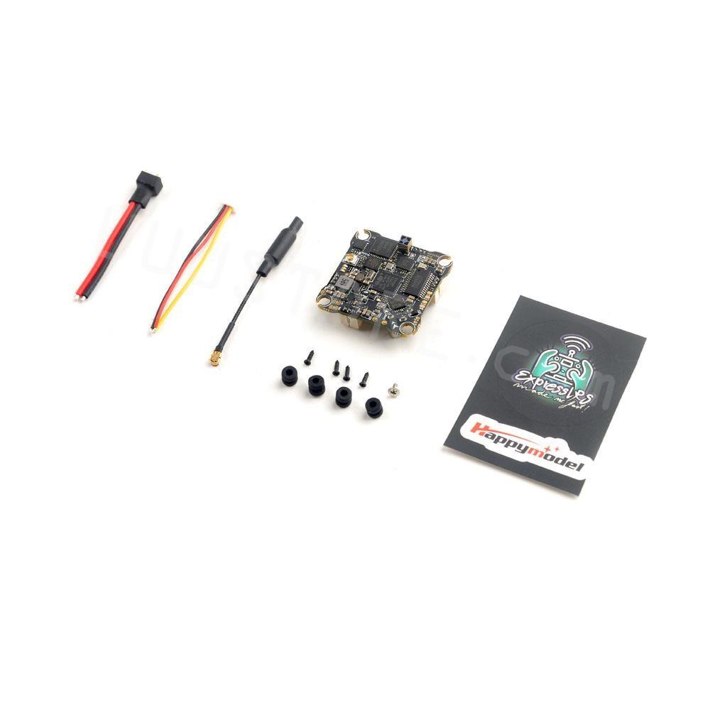 HappyModel X12 AIO 5-IN-1 Flight controller - built-in 12A ESC and OPENVTX support 1-2s ELRS For fpv Racing drone Crux3 Crux35 - RCDrone