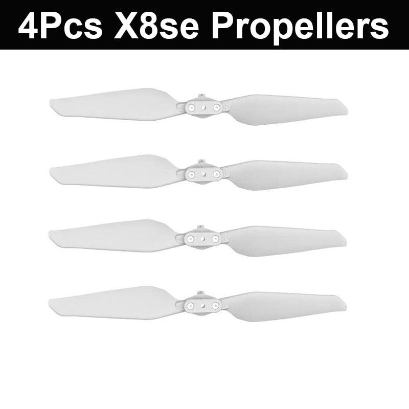 8Pcs FIMI X8SE 2022 V2 Propellers - Original X8SE Series Camera Drone Foldable Propeller Quick Release RC Drone Accessories - RCDrone
