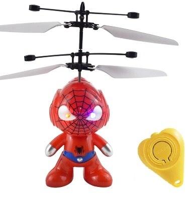 KaKBeir RC Helicopter Aircraft Mini Drone Fly Flashing Helicopter Hand Control RC Toys Mini Quadcopter Dron Kids Toys Mini Drone - RCDrone
