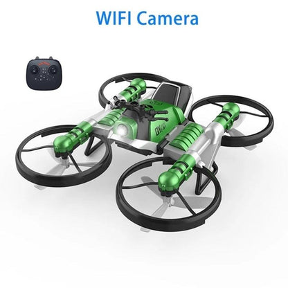 Motorcycle aircraft 2 in 1 Deformation Drone With 4K HD Camera 3D Flip One Key Return Headless Mode RC Quadrocopter - RCDrone