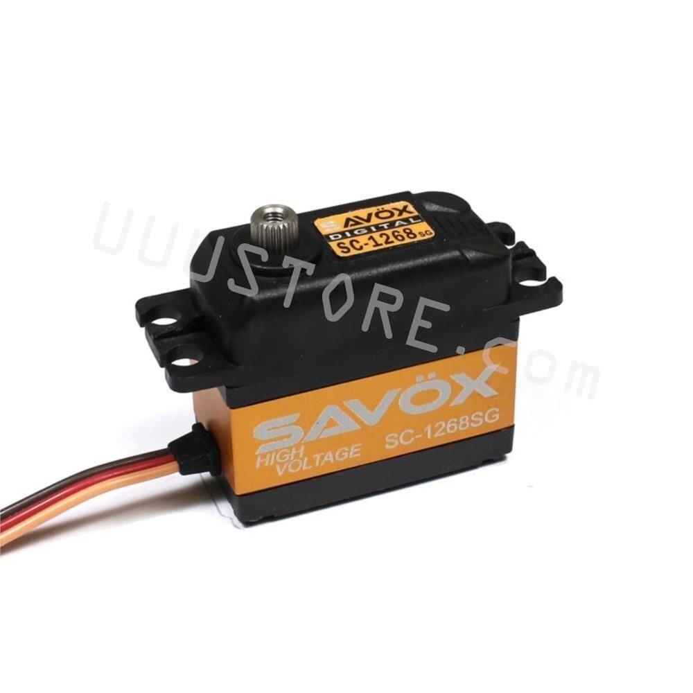 Savox SC-1268SG HV 26KG 0.11s Digital High Voltage Coreless ServoTitanium Gear Digital Steering 1/8 1/10 RC parts - RCDrone
