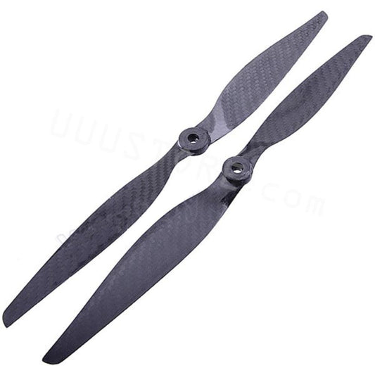 4 Pairs 12x6.0 3K Carbon Fiber Propeller CW CCW 1260 CF Props Cons For Quadcopter Hexacopter Multi Rotor UFO - RCDrone