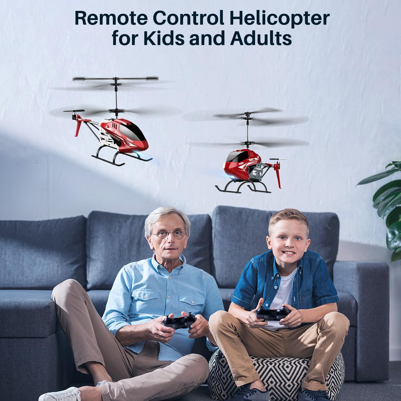 SYMA S50H RC Helicopter - Remote Control Aircraft Altitude Hold, One Key Take Off/Landing, Dual Protection System for Beginner - RCDrone