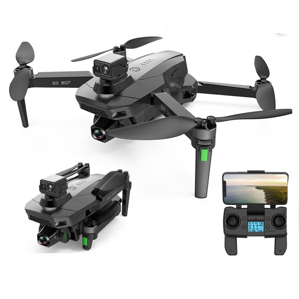 SG907S Drone - 4K HD GPS Auto-Return High Performance Obstacle Avoidance Long Range Remote Control Aircraft Plane Toy Professional Camera Drone - RCDrone