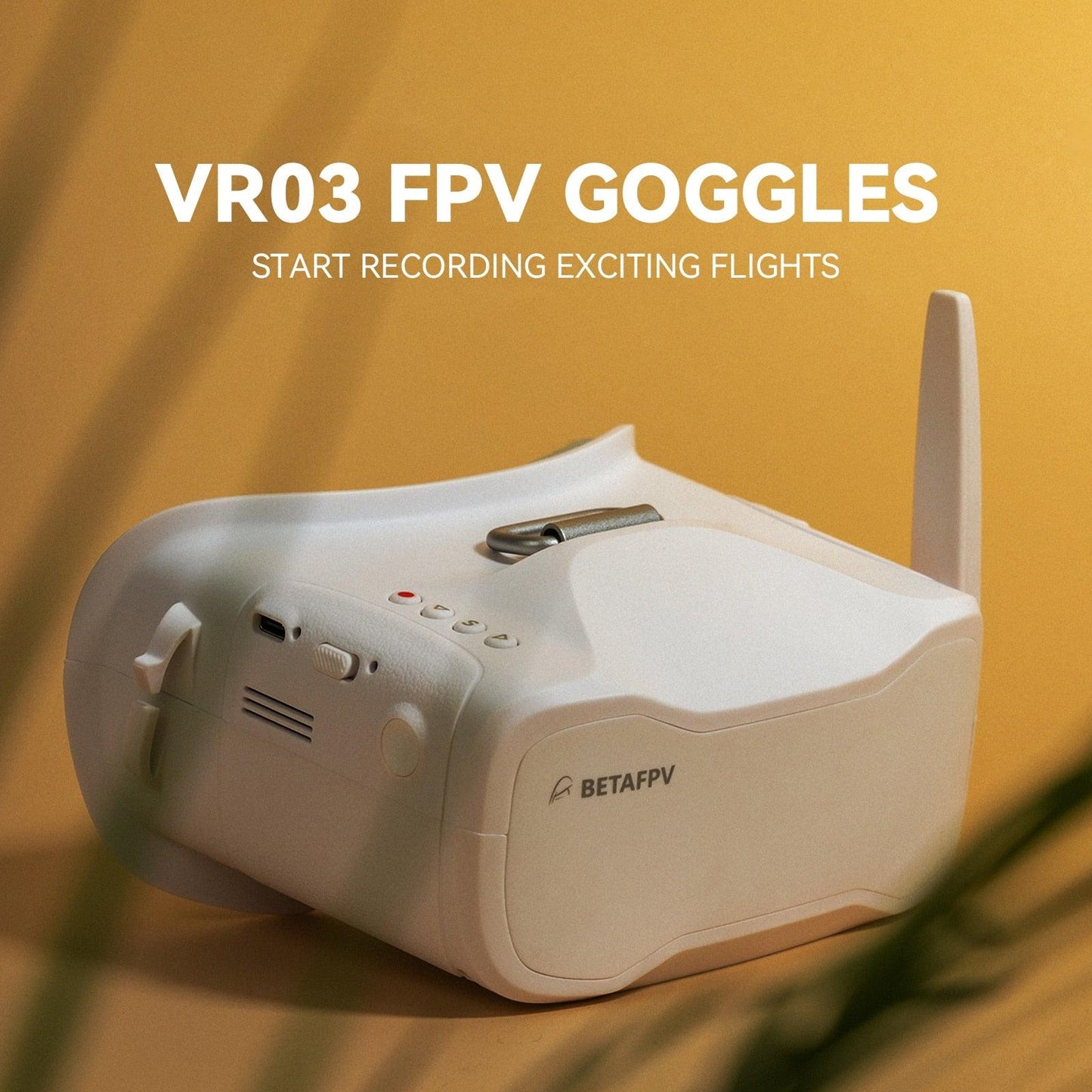 BETAFPV VR03 FPV Goggles - 64GB Storage DVR Recording 48CH RC FPV Racing Drones - RCDrone
