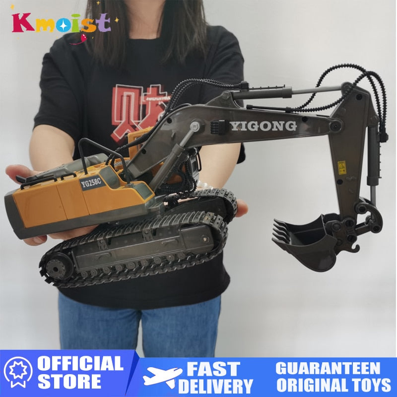 1:20 RC ショベルダンパーカー - 2.4 グラムリモートコントロール