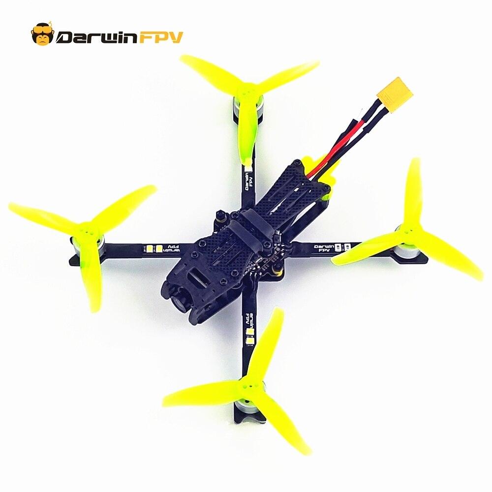 DarwinFPV Baby Ape/Pro 142mm 3 inch 2-3S FPV Racing RC Drone PNP Quadcopter F4 FC 15A AIO ESC 1104 Motor 5.8G VTX 700TVL Camera - RCDrone
