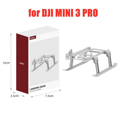 Foldable Landing Gear for DJI Mavic Mini 1/2/3/Air 2/2S/Pro Support Leg Height Extender Stand Mount Protector Drone Accessory - RCDrone