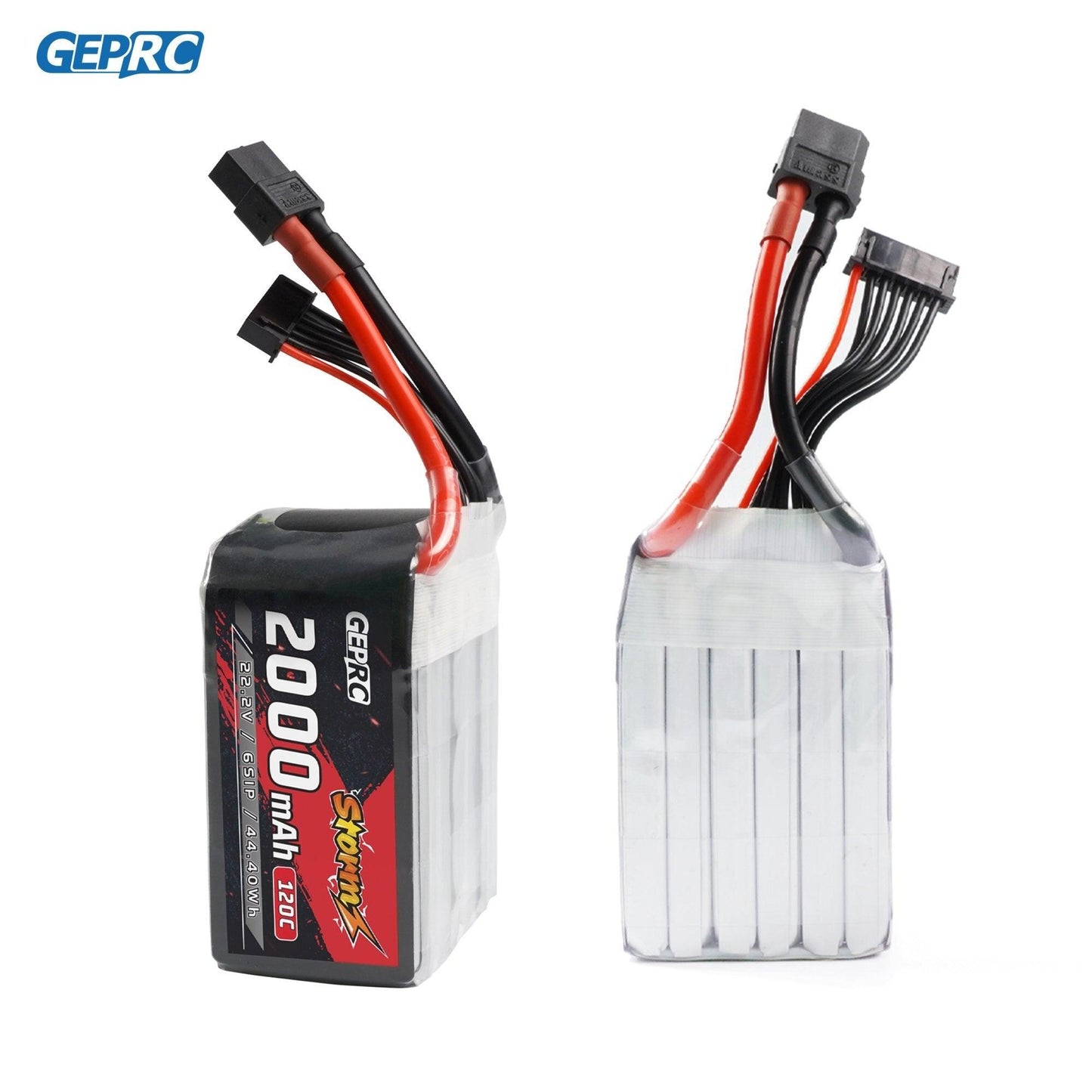 GEPRC Storm 6S 2000mAh 120C Lipo Battery - Suitable For 3-7Inch Series Drone For RC FPV Quadcopter Freestyle Series FPV Battery - RCDrone