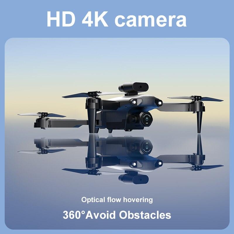 Novo 809 Drone - 4K HD camera WIFI FPV optical flow 360 degree obstacle avoidance foldable four axis RC helicopter toy - RCDrone