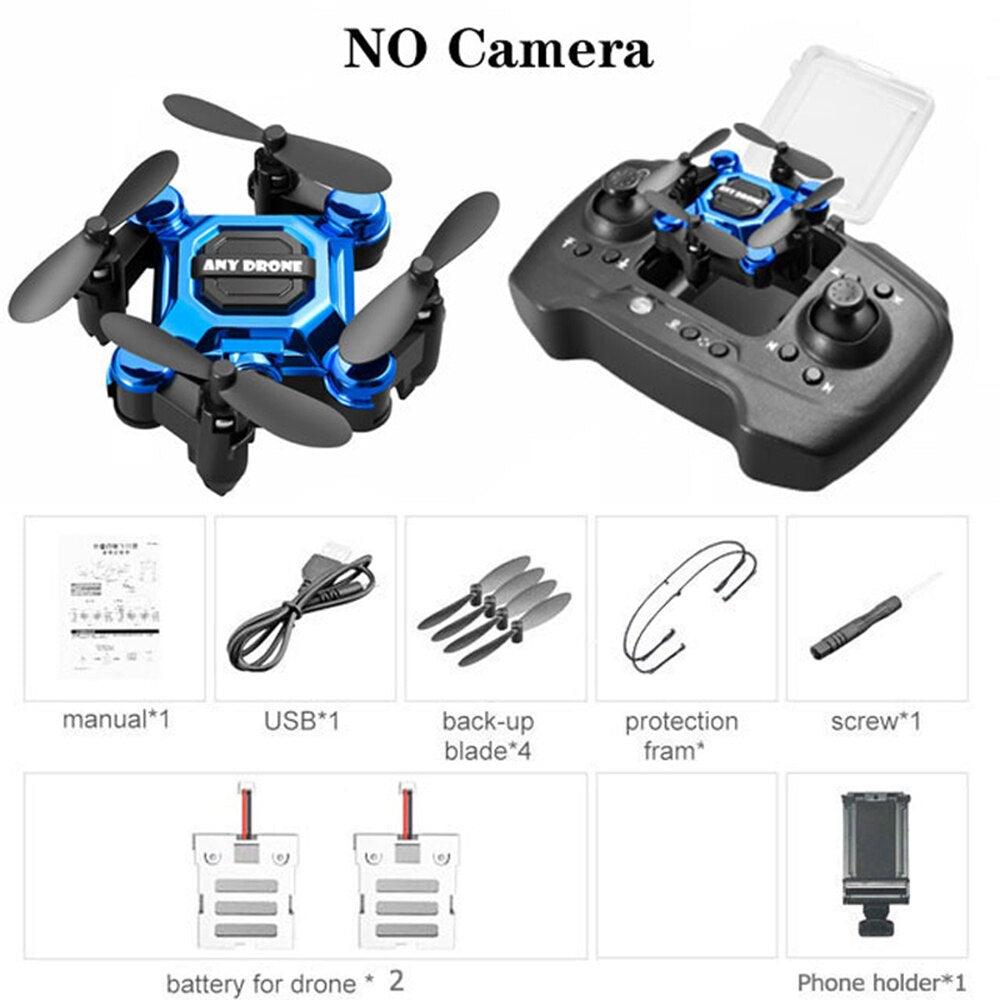 Noir sans caméra-Mini Drone Professionnel Wifi Hd 4k Avec Caméra, Mode  Haute Tenue, Avion Rc Pliable, Pro Dro - Cdiscount Jeux - Jouets