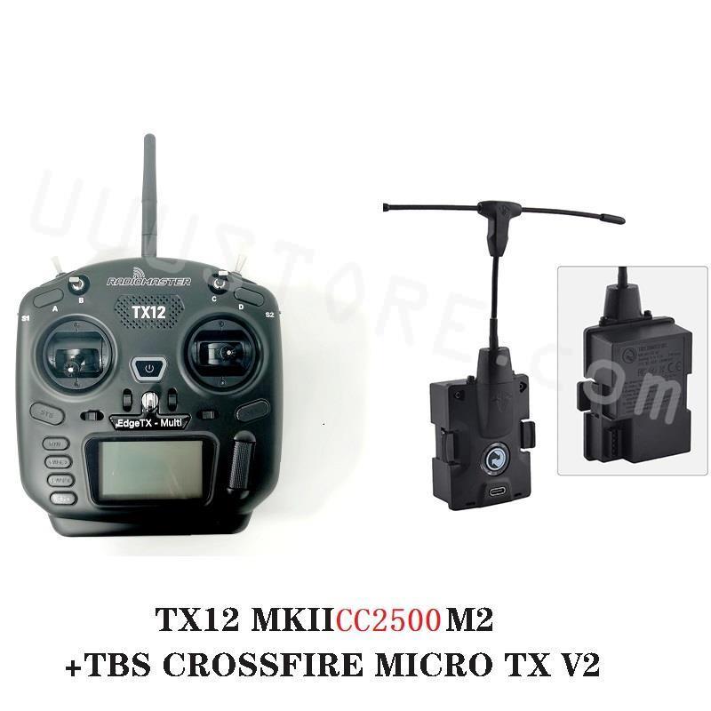 RadioMaster TX12 MK II - ELRS / CC2500 EdgeTX Multi-Module Compatible Digital Radio Transmitter TBS CROSSFIRE MICRO TX Controller FPV Remote Controller - RCDrone