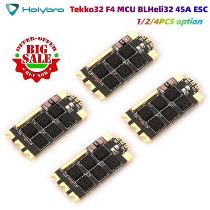 1/2/4PCS Holybro Tekko32 ESC - F4 MCU BLHeli32 45A ESC Dshot1200 2~6S RGB LED For FPV Racing Drone - RCDrone