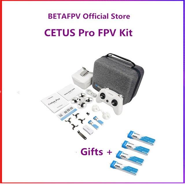BETAFPV Cetus Pro FPV Drone Kit with 3 Flight Modes Altitude Hold Emergency  Landing Self Protection Turtle Mode with Radio Transmitter Goggles for FPV