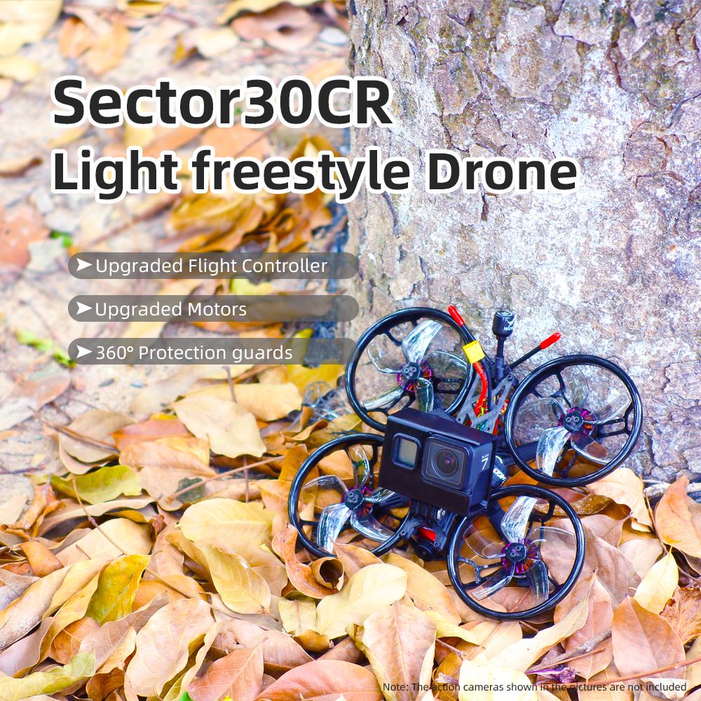 HGLRC Sector30CR, cnn.com/sector3OCR Light freestyle Drone Upgrade