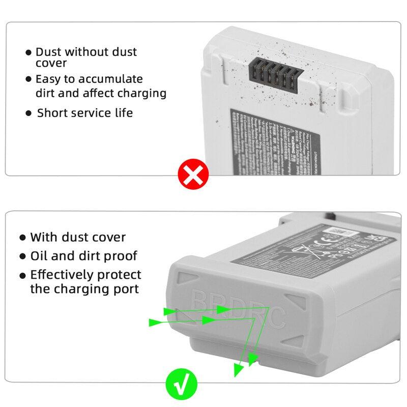 for DJI Mini 3 Pro Battery Dust Plug Port Waterproof Protection Cover Dust-Proof Cap Dust Plug for Mavic Mini 3 Pro Accessories - RCDrone