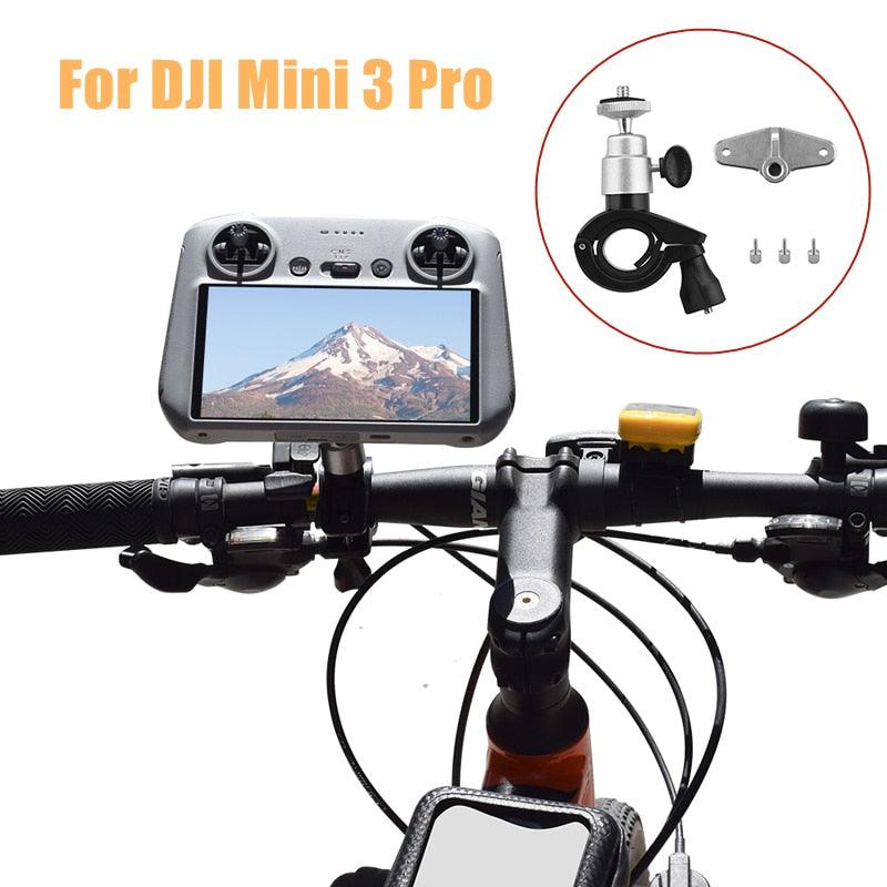 Bicycle Bracket Holder Clip For DJI Mini 3 Pro Remote Controller Monitor Clamp Fixation Stand for DJI RC Drone Accessories - RCDrone