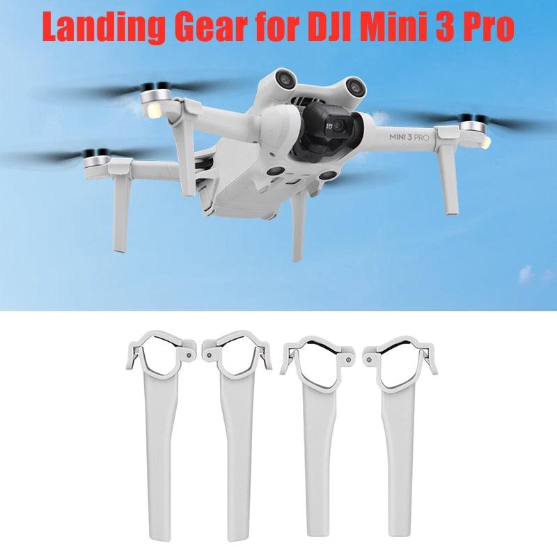 Landing Gear Kits for DJI Mini 3 Pro Drone - Height Extender Long Quick Release Leg Foot Gimbal Protector Stand Drone Accessories - RCDrone